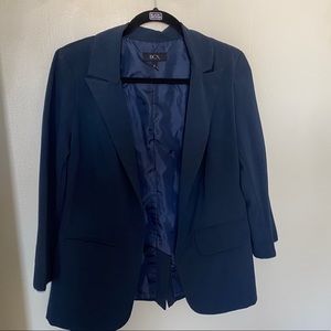 BCX Navy Blue Blazer Size XL